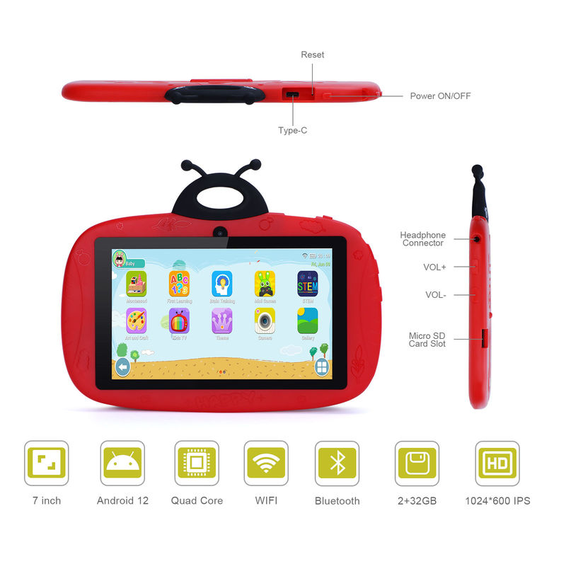 C idea Android 12 tabletas para niños Expand 512GB Dual cámara 7 pulgadas tabletas PC CM77
