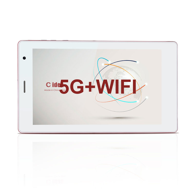 C idea Tabletas Android para estudiantes de 7 pulgadas con procesador de cuatro núcleos ROM de 32 GB de expansión con doble cámara CM520 (rojo)