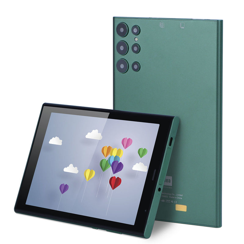 C idea 8 pulgadas Smart Tablet PC con caja a prueba de choques 128GB ROM 800x1280 IPS pantalla táctil para leer verde CM822