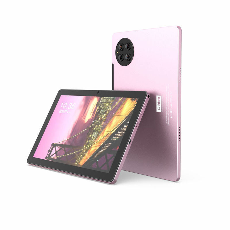 C idea 10 pulgadas Google tablet rosa de alto rendimiento larga duración de la batería tabletas para adolescentes con lápiz CM7800