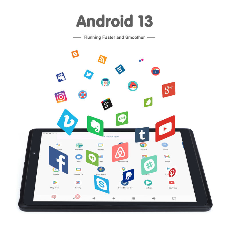 C idea Tablet portátil de 8 pulgadas Android 13 con pantalla de luz azul WiFi 32GB + 64GB HD ampliado IPS CM825