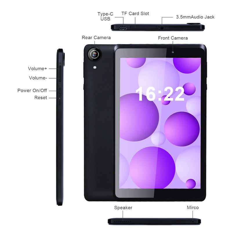 C idea Tablet portátil de 8 pulgadas Android 13 con pantalla de luz azul WiFi 32GB + 64GB HD ampliado IPS CM825