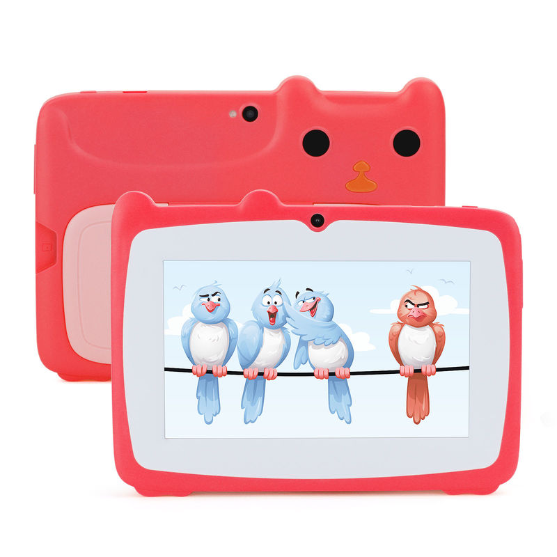 C idea Tablet educativo de 7 pulgadas Kidspad con caja a prueba de niños Batería grande 5000mAh IWAWA Preinstalado CM80Red