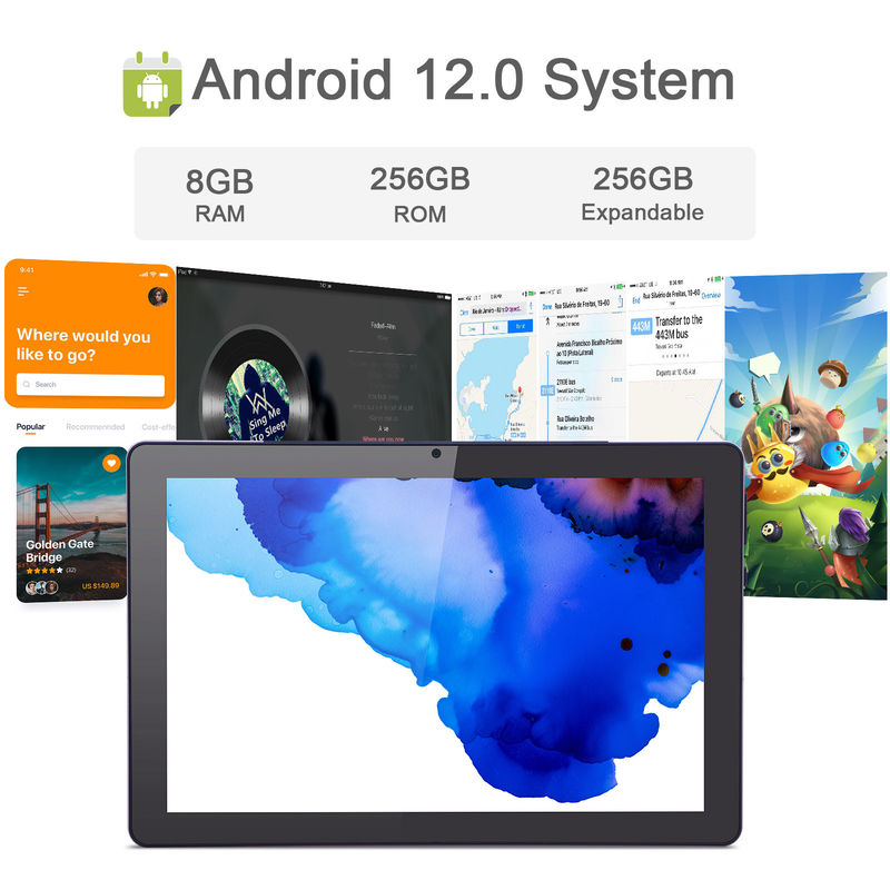 C idea 9.7 pulgadas Android 12 Tablet 8 GB de RAM 512 GB de ROM Modelo CM7800 Rosa