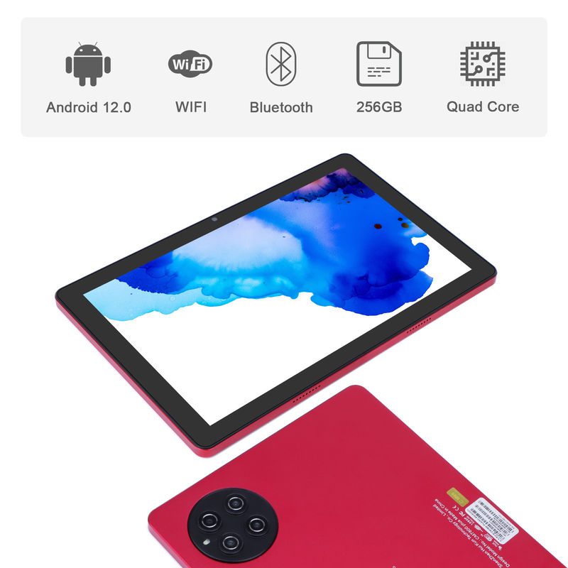C idea 9.7 pulgadas Android 12 Tablet 8 GB de RAM 512 GB de ROM Modelo CM7800 Rojo