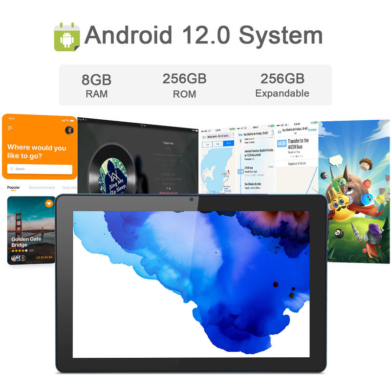 C idea 9.7 pulgadas Android 12 Tablet 8 GB de RAM 512 GB de ROM Modelo CM7800 Verde
