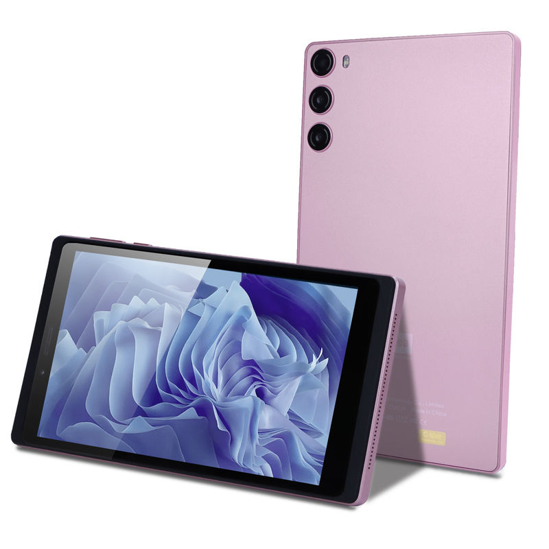 C Idea Android 12 Tablet 6GB RAM 128GB ROM con SIM 7 pulgadas Tablet PC para estudiantes CM525 rosa