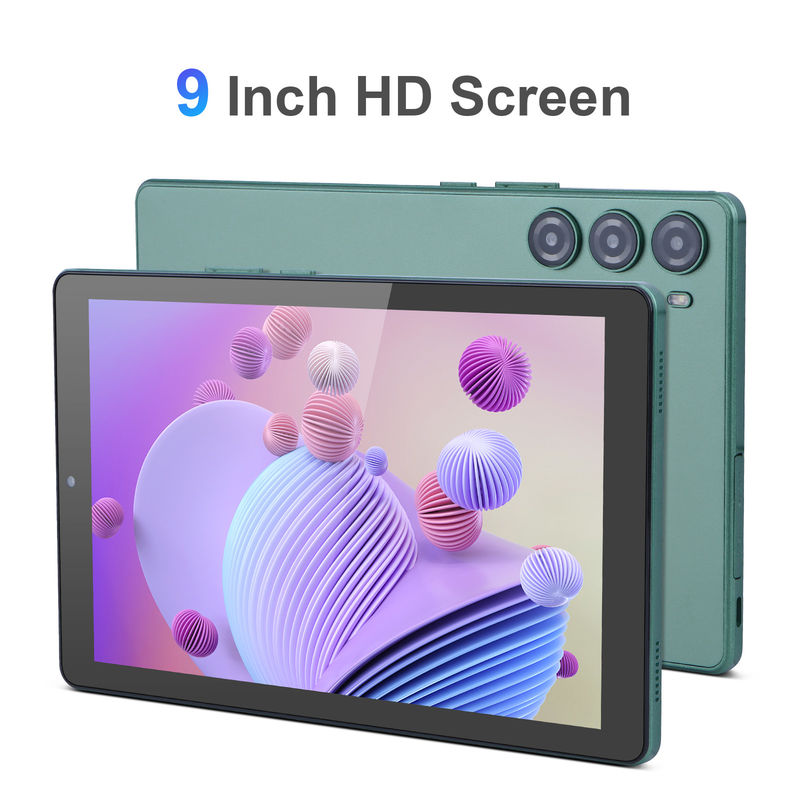 C idea 9 pulgadas Tablet PC WIFI 2.4G/5G 800x1280 IPS Pantalla Android Tablet Soporte de llamadas telefónicas con cámara doble ((verde)