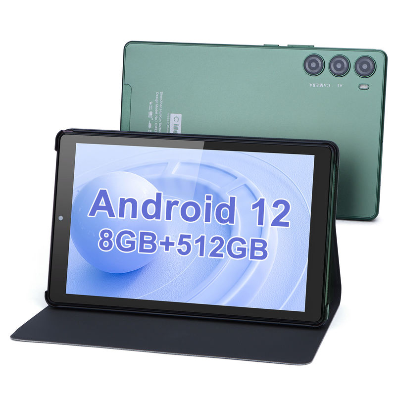 C idea 9 pulgadas Tablet PC WIFI 2.4G/5G 800x1280 IPS Pantalla Android Tablet Soporte de llamadas telefónicas con cámara doble ((verde)