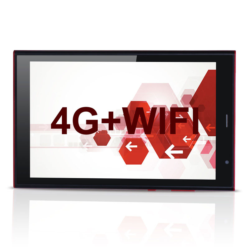 C idea 8 pulgadas Android Tablet PC 8 GB de RAM 512 GB de ROM Cuad Core 800 * 1280 Tabletas HD con WIFI / tarjeta SIM CM822 (rojo)