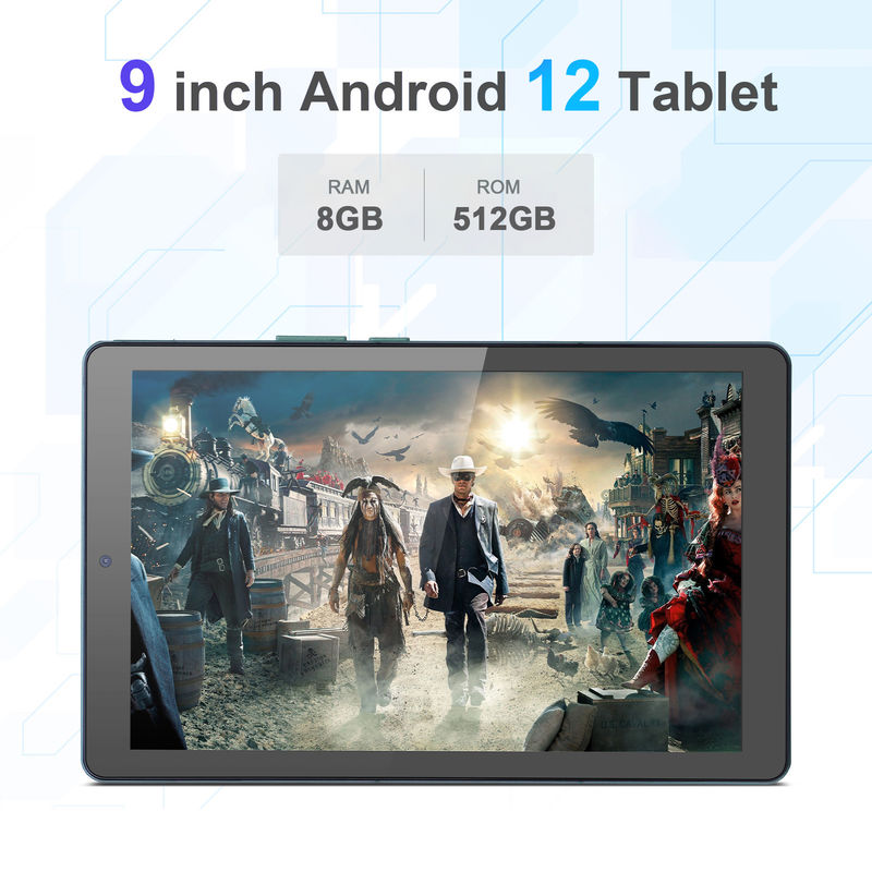 C idea 9 pulgadas Tablet PC WIFI 2.4G/5G 800x1280 IPS Pantalla Android Tablet Soporte de llamadas telefónicas con cámara doble ((verde)