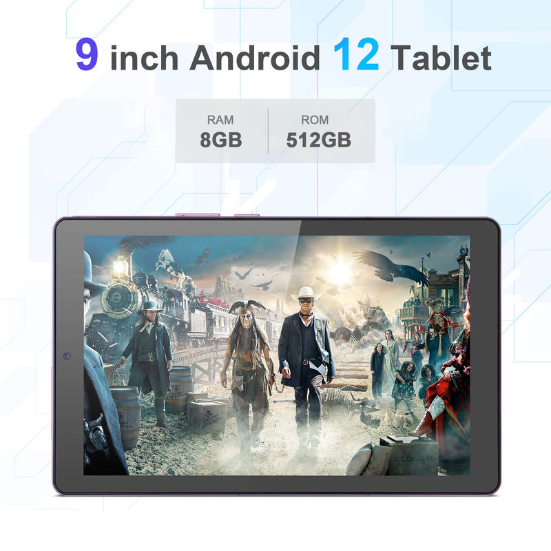 C idea 9 pulgadas Tablet PC WIFI 2.4G/5G 800x1280 IPS Pantalla Android Tablet Soporte de llamadas telefónicas con cámara doble ((Pink)