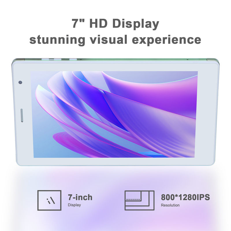 C idea 7 pulgadas tabletas inteligentes Android 8 + 512GB Cuad Core WiFi Tablet HD pantalla táctil CM513 ((verde)