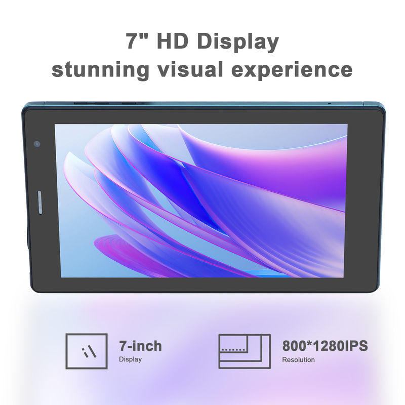 C idea 7 pulgadas tabletas inteligentes Android 8 + 512 GB Cuad Core WiFi Tablet HD pantalla táctil CM513 ((azul)