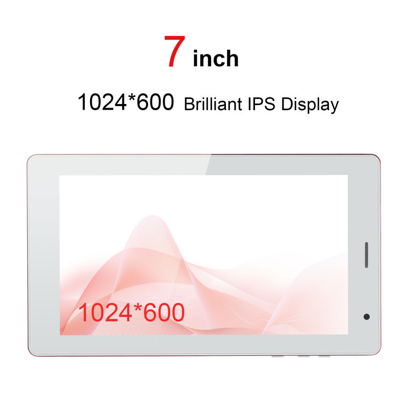 C idea Tablet PC de 7 pulgadas 8 GB de RAM 512 GB de ROM Cuad Core Procesador Dual cámara WiFi / BT para adolescentes con caja CM513 (rojo)