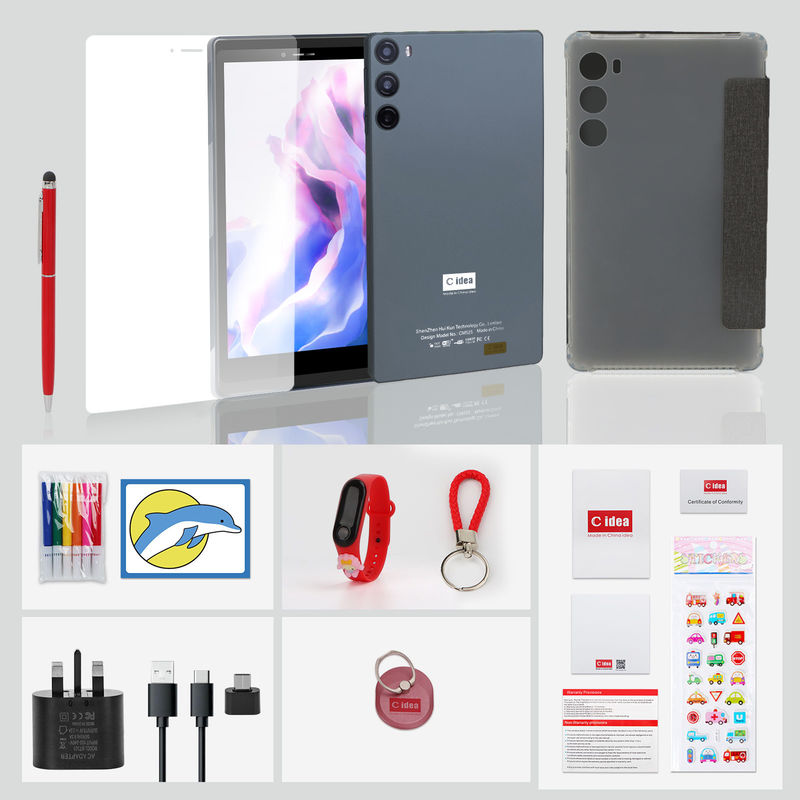 C Idea School Tablet 512GB Android 12 con soporte SIM Tablet inteligente PC CM525 Gris