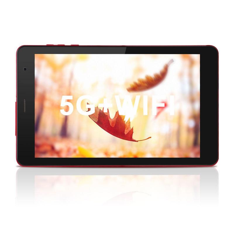 C idea 8 pulgadas Android 12 Tablet 6 GB de RAM 512 GB ROM 8000mAh Batería 5 + 8MP cámara CM813 PRO-rojo