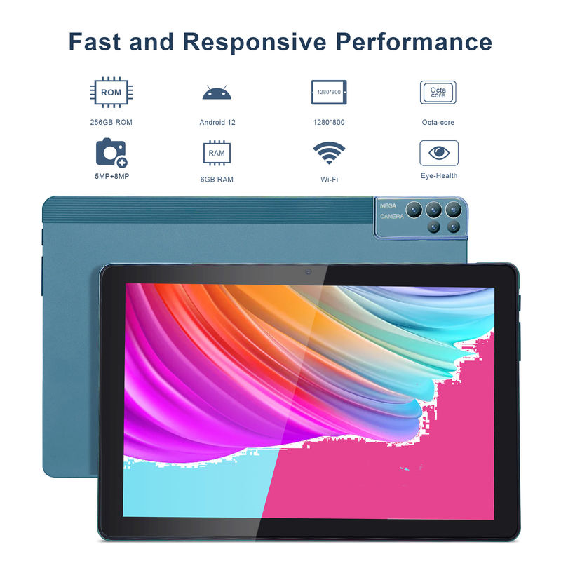 C idea 256ROM 10 pulgadas Tablet PC Dual 5MP + 8MP cámara Cuad Core con teclados Caso CM7000 azul