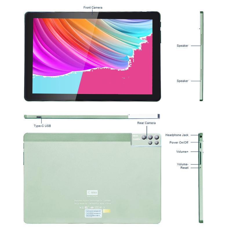 C idea 6+256GB 800x1280 IPS Tablet PC de 10 pulgadas con caja Cuad Core Dual 5MP+8MP Cámara HD IPS Display CM7000