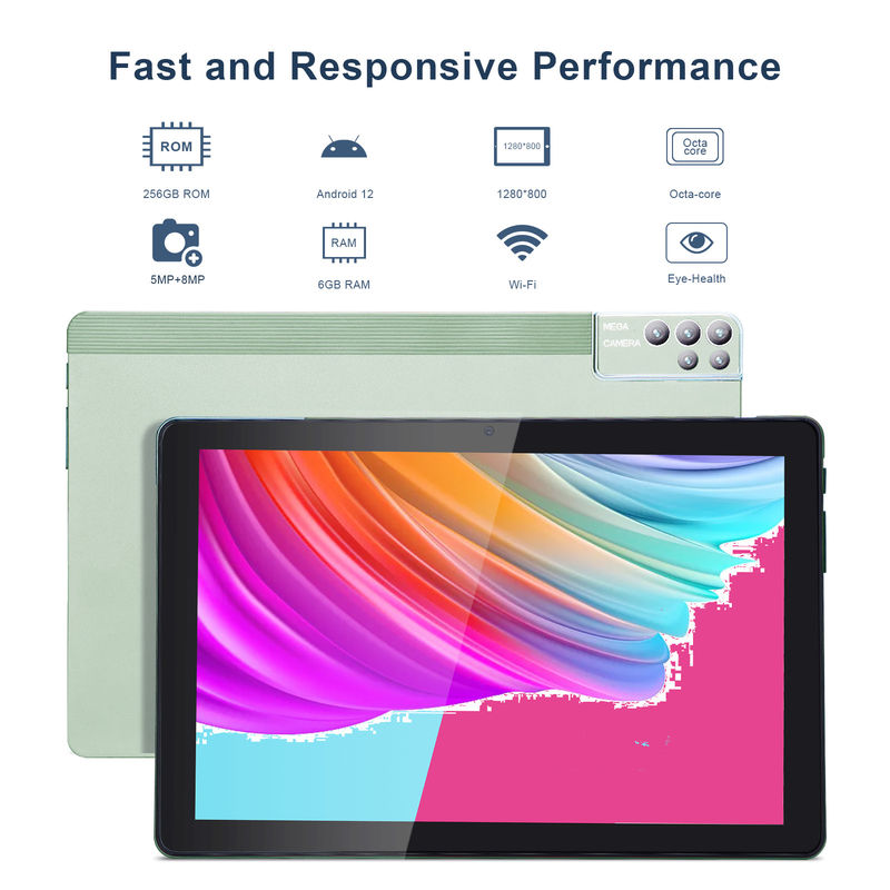 C idea 6+256GB 800x1280 IPS Tablet PC de 10 pulgadas con caja Cuad Core Dual 5MP+8MP Cámara HD IPS Display CM7000