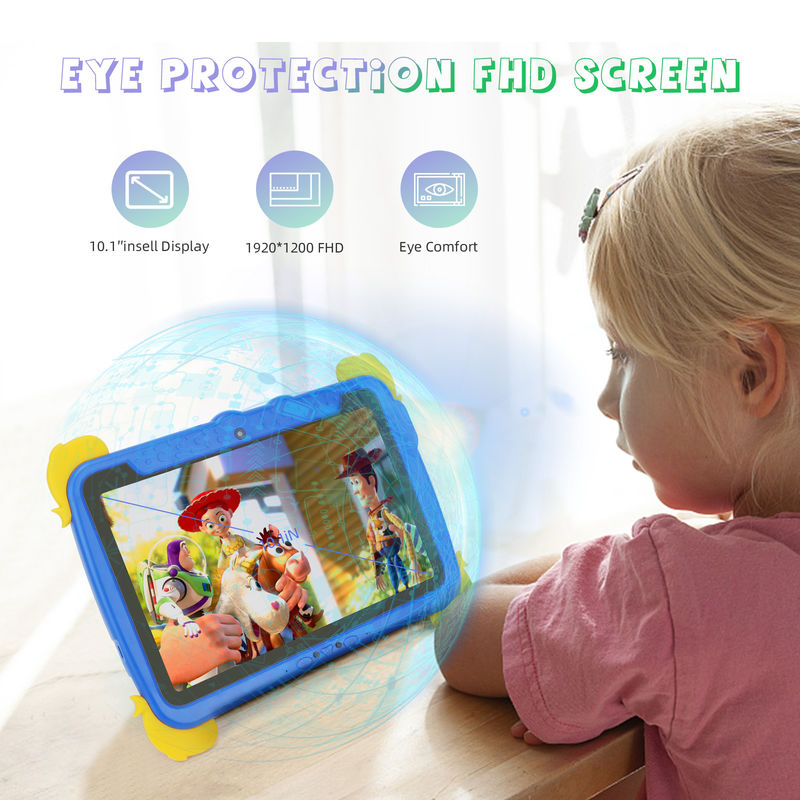 C idea Kids Tab 10.1 pulgadas Android 12 Tablet para niños 4 GB de RAM 64 GB de ROM Protección ocular pantalla táctil P1150