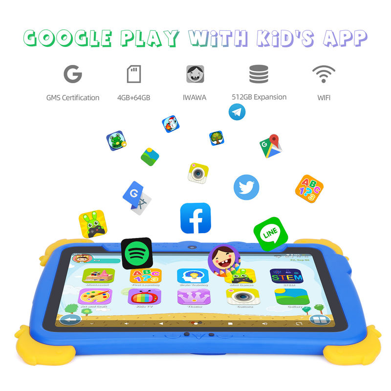 C idea Kids Tab 10.1 pulgadas Android 12 Tablet para niños 4 GB de RAM 64 GB de ROM Protección ocular pantalla táctil P1150