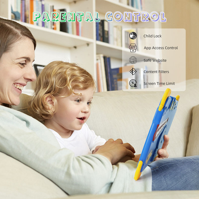 C idea Kids Tab 10.1 pulgadas Android 12 Tablet para niños 4 GB de RAM 64 GB de ROM Protección ocular pantalla táctil P1150