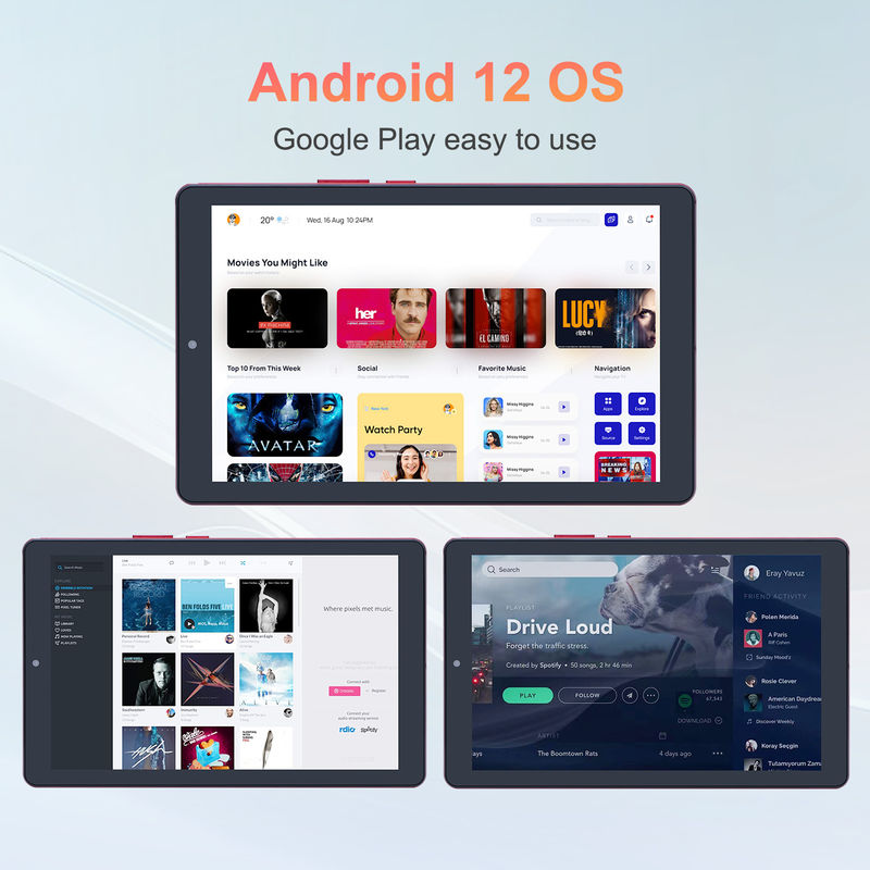 C idea 9 pulgadas Tablet PC Android Con tarjeta SIM 1024x600 IPS Pantalla de visualización Wifi GPS para adolescentes Estudiante CM915