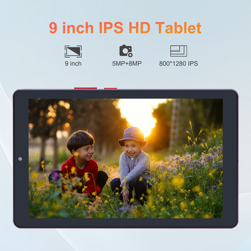 C idea 9 pulgadas Tablet PC Android Con tarjeta SIM 1024x600 IPS Pantalla de visualización Wifi GPS para adolescentes Estudiante CM915