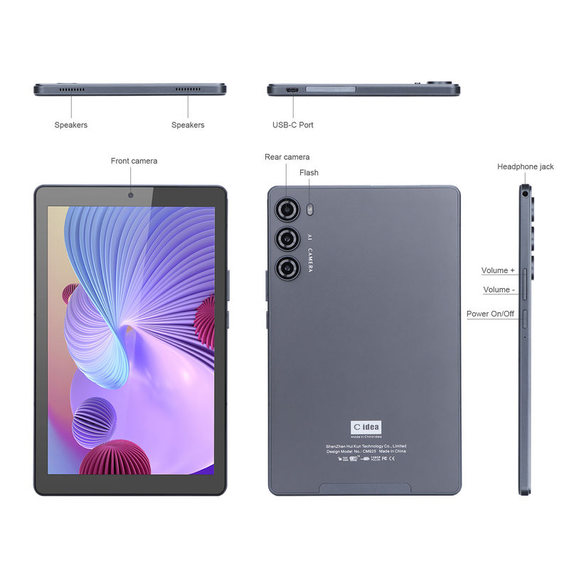 C idea 9 pulgadas Android 12 Tablet 8GB RAM 256GB ROM con soporte para llamadas telefónicas WIFI Tablet CM925
