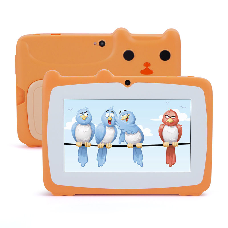 C idea Tablet de 7 pulgadas Kidspad con 4 GB de RAM + 64 GB de ROM HD IPS Seguridad Protección ocular para bebé CM80 Naranja