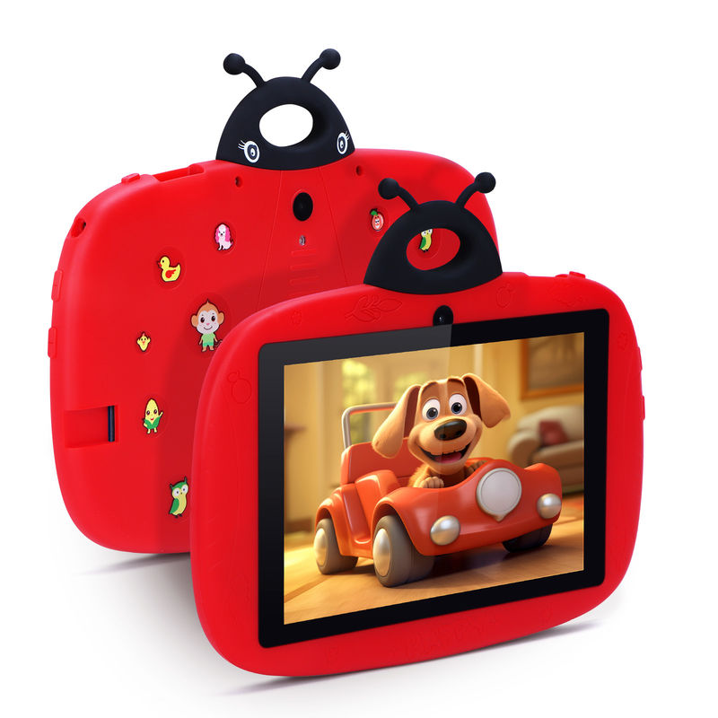 C ideaIntroducción para niñosC idea Tablet WIFI de 7 pulgadas Android 12 32GB+32GB Almacenamiento expandible CM77Red