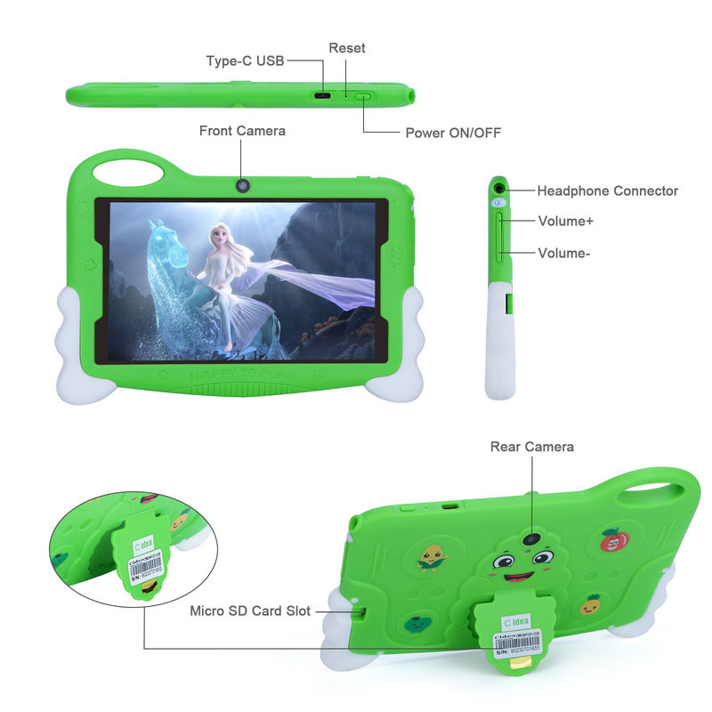 C Idea Tablet Educativo Android de 7 pulgadas para estudiantes con Cuad Core Tablet Kidspad CM90