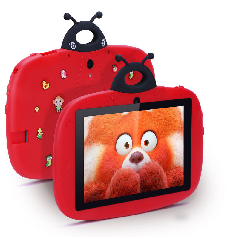 C idea Niños Android Tablet de pantalla táctil de 7 pulgadas 6+128GB Caso libre de almacenamiento WIFI Dual cámara CM75