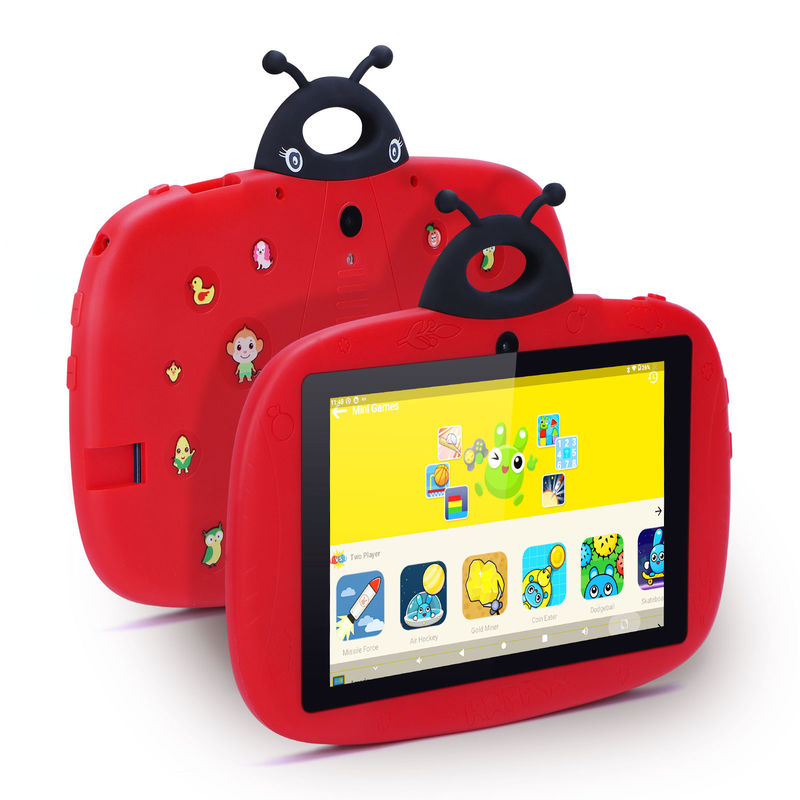 C idea Niños Android Tablet de pantalla táctil de 7 pulgadas 6+128GB Caso libre de almacenamiento WIFI Dual cámara CM75