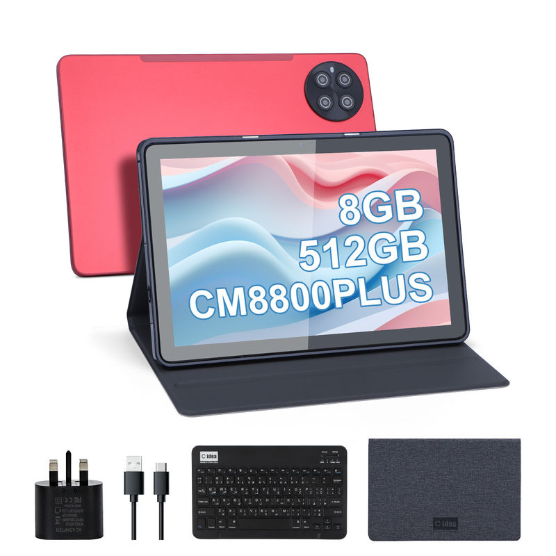 C Idea 10.1 pulgadas IPS Smart Tablet PC para estudiantes con teclado CM8800plus