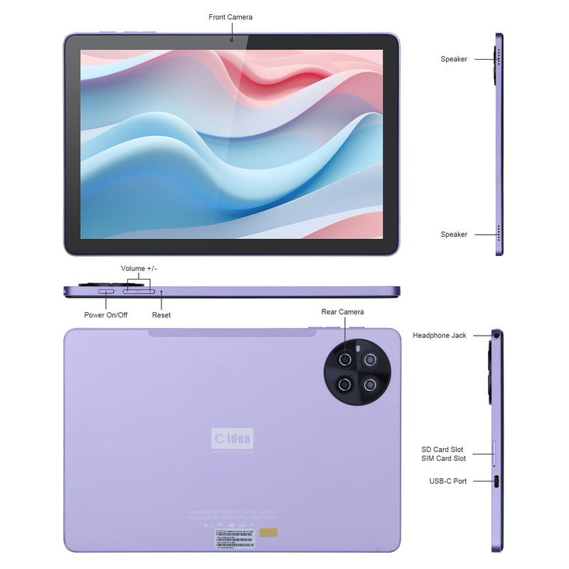 C idea 8GB de RAM 512GB de ROM Smart Tablet PC con teclado y ratón CM8800plus
