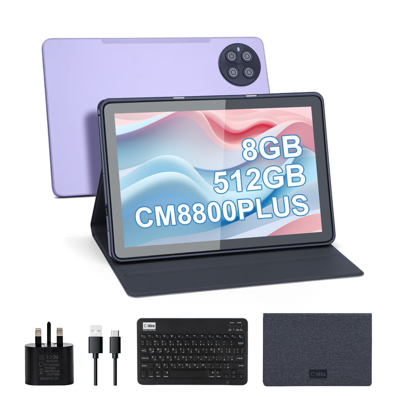 C idea 8GB de RAM 512GB de ROM Smart Tablet PC con teclado y ratón CM8800plus