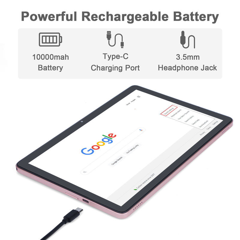 C Idea Android 8GB RAM 512GB ROM 10.1 Pulgadas Tablet con teclado para la escuela CM8800plus