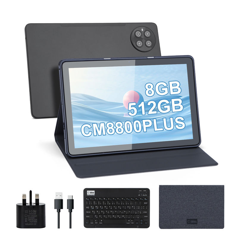 C idea 5G WiFi Android Tablet PC de pantalla táctil con teclado y ratón para la escuela CM8800plus