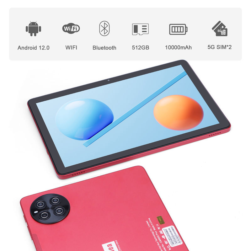 C idea Tablet para niños con 8GB de RAM 512GB de ROM Android Tablet PC con teclado CM8800plus
