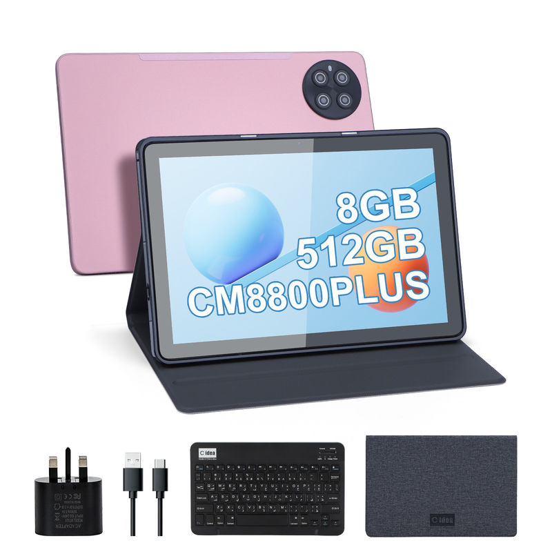 C idea 10.1 pulgadas 5G Wi-Fi Tabletas de pantalla táctil para estudiantes con teclado CM8800plus