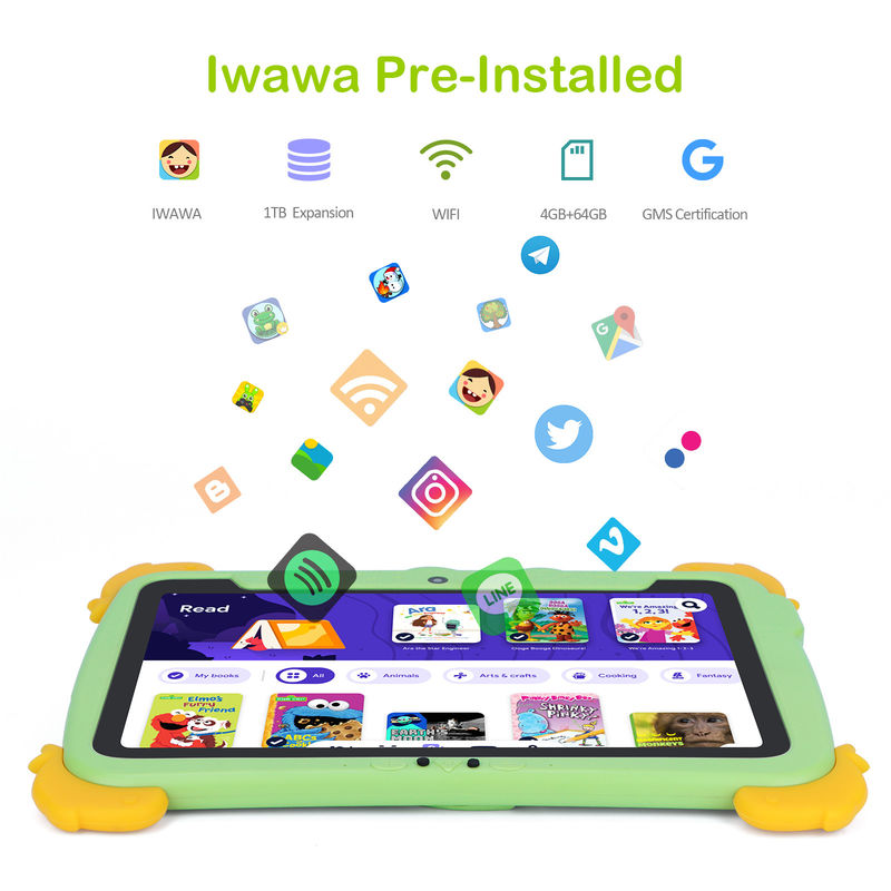 C idea 10.1 pulgadas Niños Tablet PC Con Cuerpo Protección de Ojos IPS Pantalla HD para la Educación Aprendizaje P1100