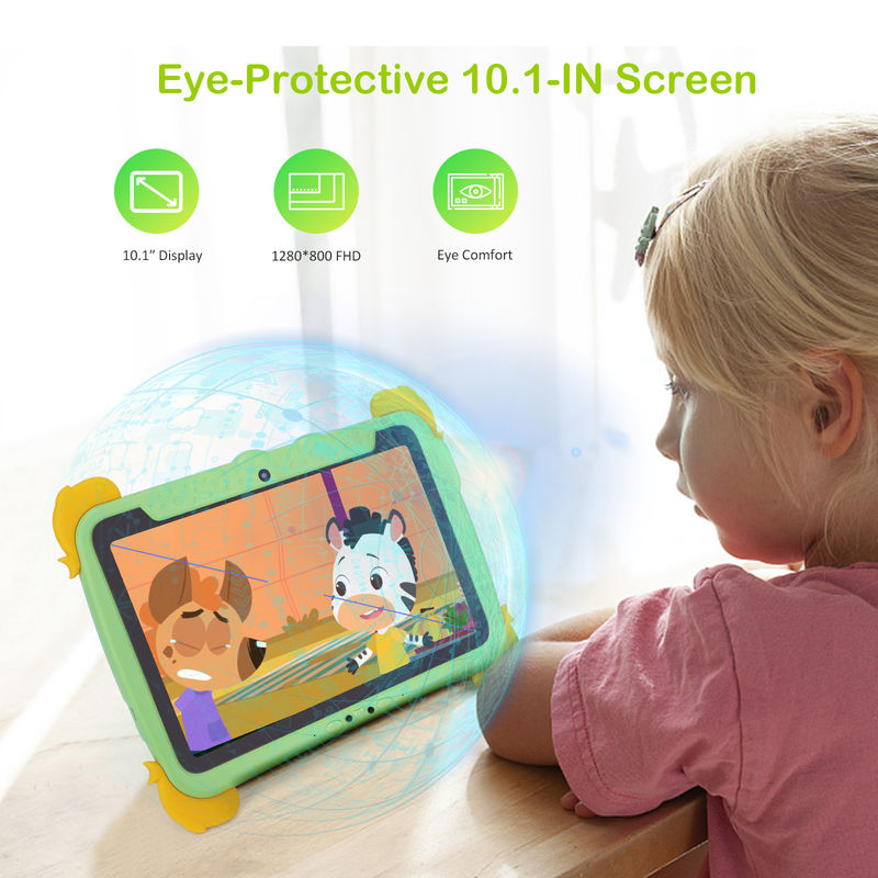 C idea 10.1 pulgadas Niños Tablet PC Con Cuerpo Protección de Ojos IPS Pantalla HD para la Educación Aprendizaje P1100