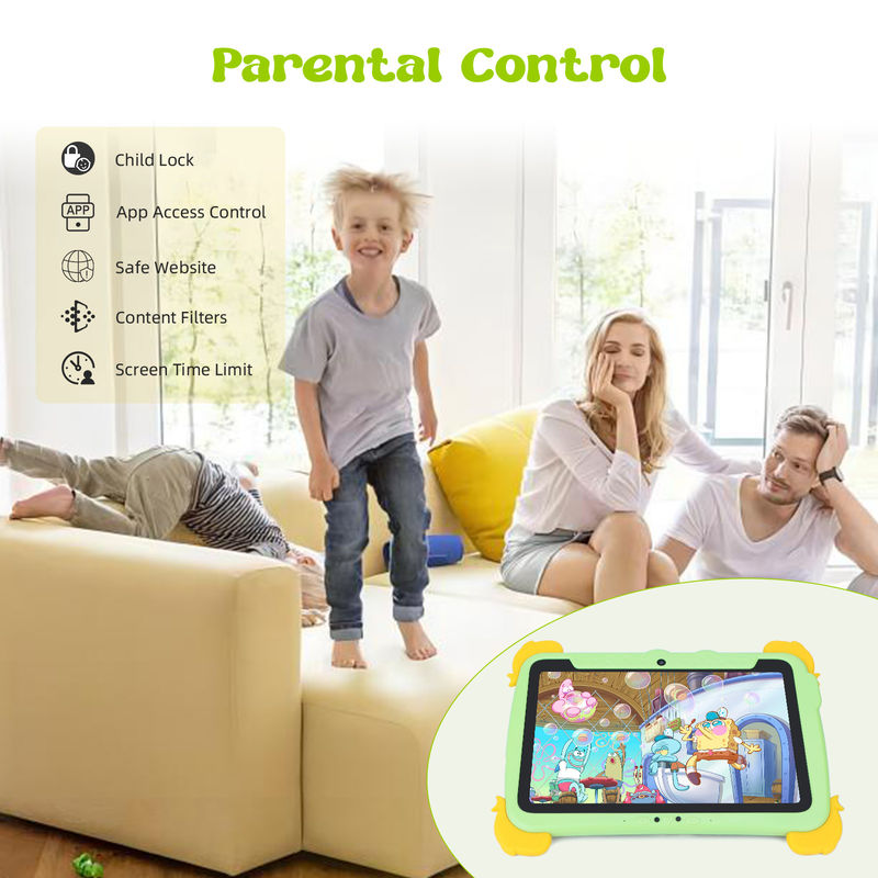 C Idea Kids Tablet 10.1 pulgadas Android Tablet PC con protección para ojos 1280 * 800 pantalla Pre-instalación IWAWA para la educación