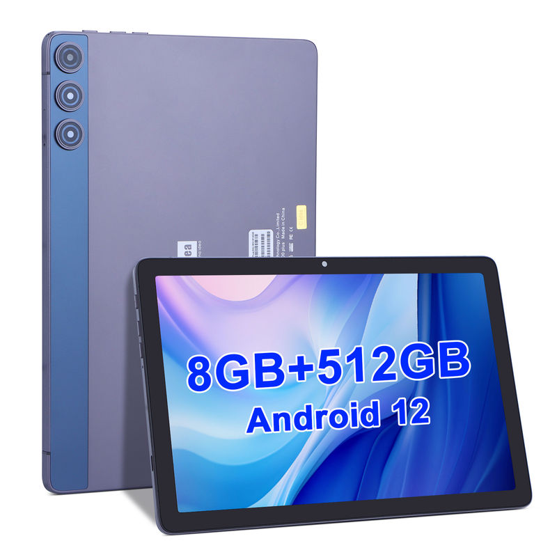 C idea Tablet Android de 10,1 pulgadas con doble cámara 8 GB de RAM 512 GB WIFI Tablet 5G con teclado y ratón Soporte SIM para la escuela