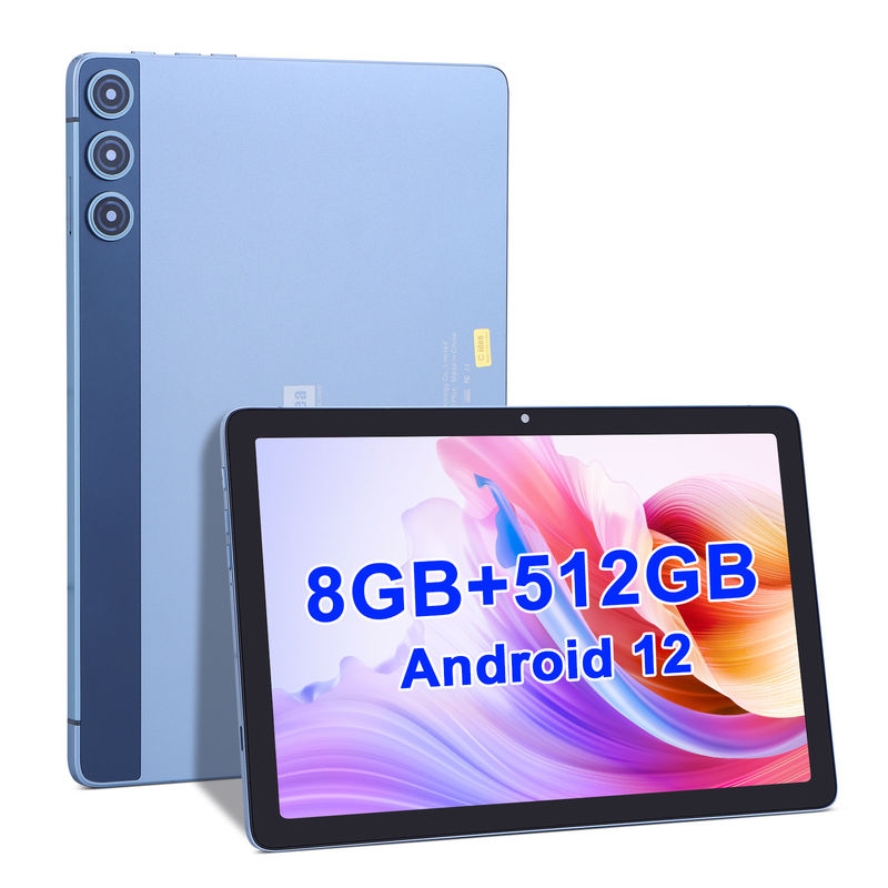 C idea Android Tablet 10.1 pulgadas Gran pantalla 8GB RAM 512GB WIFI 5G Tablet con teclado y ratón Soporte SIM para estudiantes