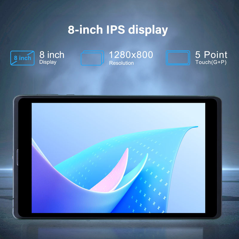 C idea Android Tablet PC con doble cámara 8 pulgadas 1280x800 IPS HD Display Android 12 tabletas para estudiantes CM818-gris