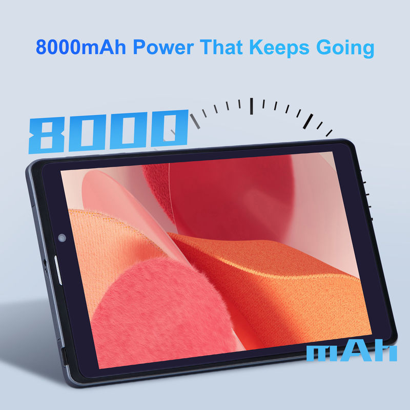 C idea Android Tablet PC con doble cámara 8 pulgadas 1280x800 IPS HD Display Android 12 Tablets para adolescentes CM818-Grey