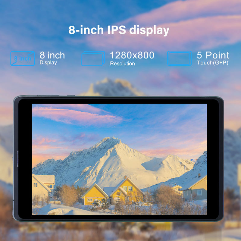 C idea Android Tablet PC con doble cámara 8 pulgadas 1280x800 IPS HD Display Android 12 tabletas para estudiantes CM818-gris